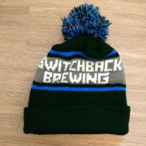 Switch back brewing beanie